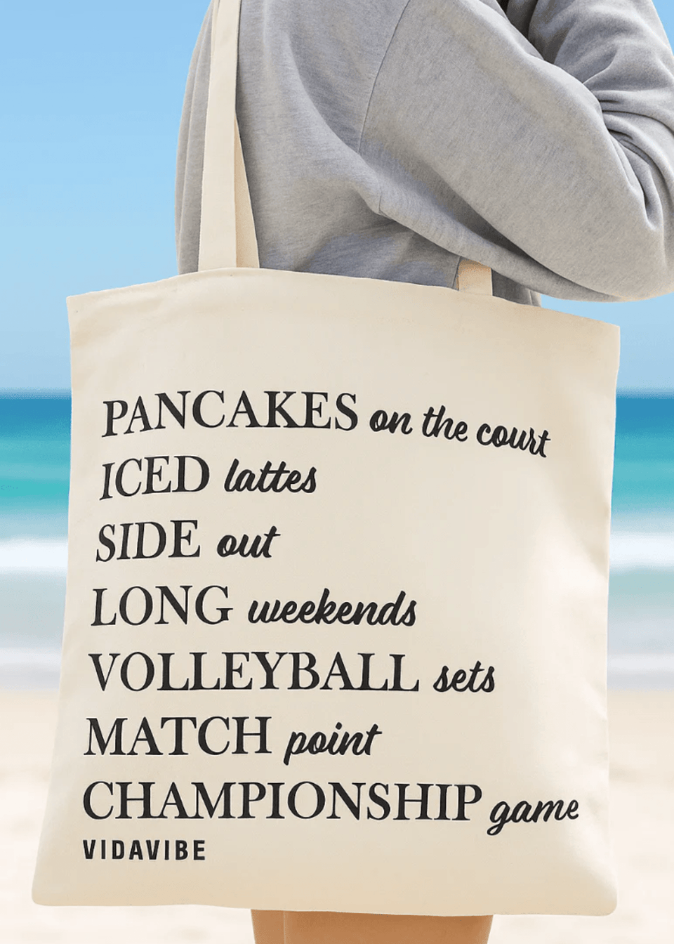 Canvas Volleyball Bag